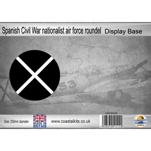 BASE CIRCULAR AVIACION NACIONAL "Guerra Civil Española" (200 mm) Coastal Kits 20022