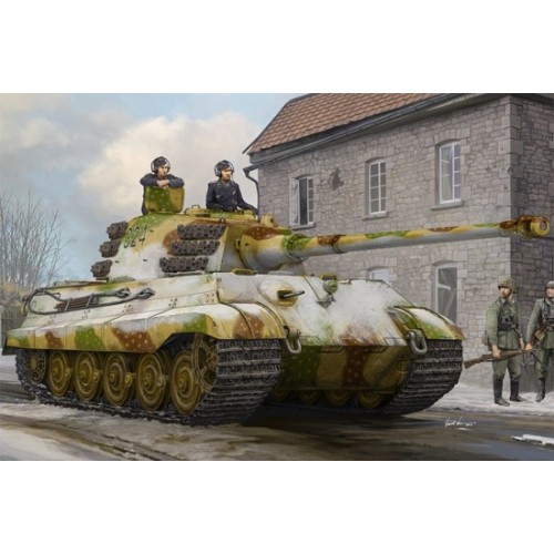 CARRO DE COMBATE Sd.Kfz. 182 TIGER II (Henschel, Febrero 1945) - escala 1/35- Hobby Boss 84532