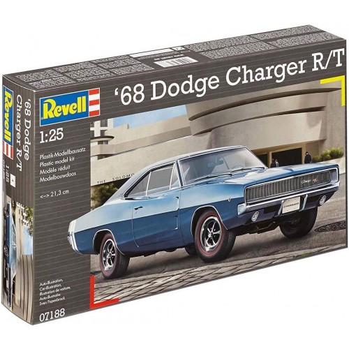 DODGE CHARGUER R/T (1968) -Escala 1/25- REVELL 07188