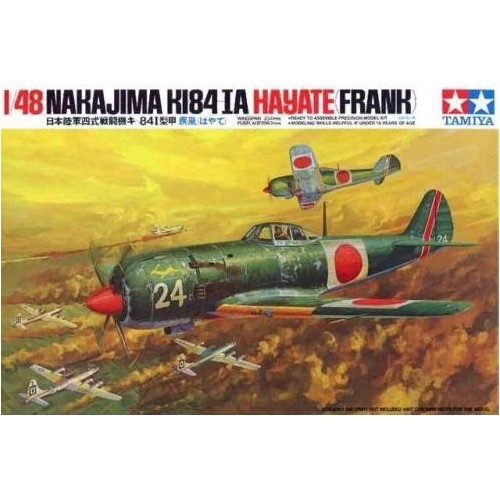NAKAJIMA Ki-84 HAYATE (FRANK) -Escala 1/48- Tamiya 61013