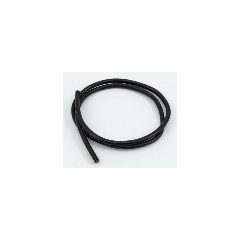 CABLE SILICONA NEGRO 12awg (50 cms) CABLE SILICONA NEGRO 12awg (50 cms)