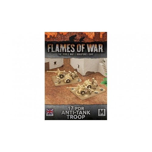 BATERIA CAÑON 17 LIBRAS (2 unidades) - Flames of War BBX41