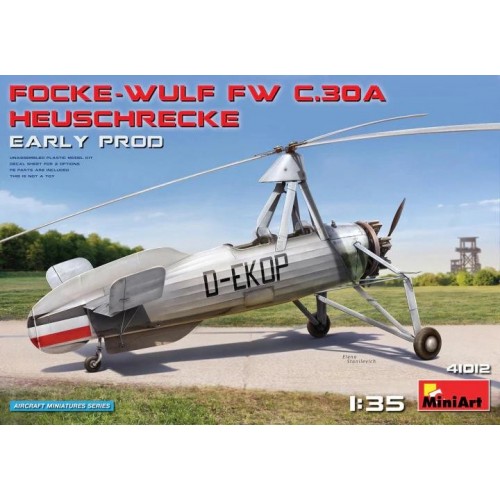 FOCKE-WULF Fw. C.30 A HEUSCHRECKE (Early) -Escala 1/35- MiniArt Model 41012