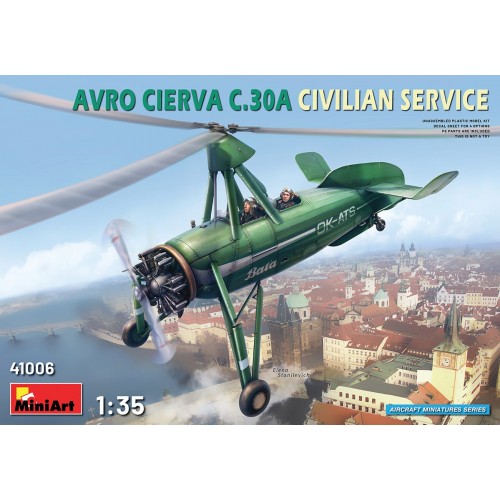 AVRO CIERVA C.30 A (Civil) -Escala 1/35- MiniArt Model 41006