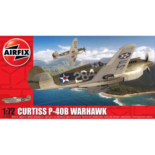 CURTISS P-40 B WARHAWK -1/72- Airfix A01003B
