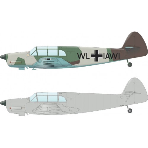 MESSERSCHMITT Bf-108 TAIFUN -Escala 1/32- Eduard 3404