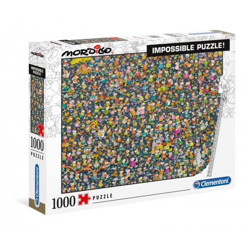 PUZZLE 1000 pzs IMPOSSIBLE PUZZLE!, MODILLO (500 x 690 mm) - Clementoni 39550