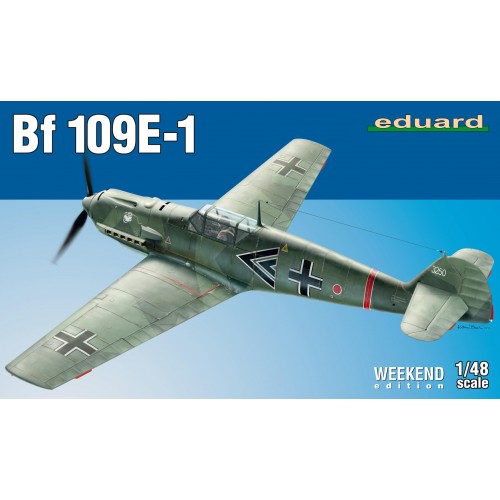 MESSERSCHMITT Bf-109 E-1 -Escala 1/48- Eduard 84158