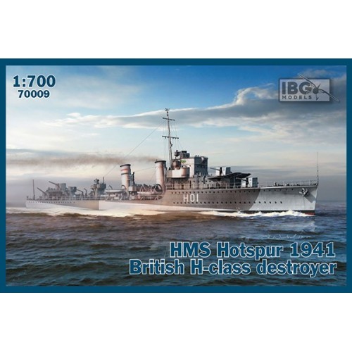 DESTRUCTOR HMS HOTSPUR 1941 CLASE H - ESCALA 1/700 - IBG 70009