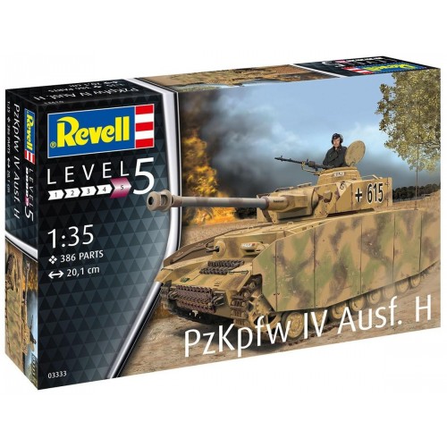 CARRO DE COMBATE Sd.Kfz. 161 Ausf. H PANZER IV -Escala 1/35- Revell 03333
