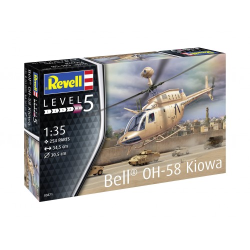 BELL OH-58 D KIOWA -1/35- Revell 03871