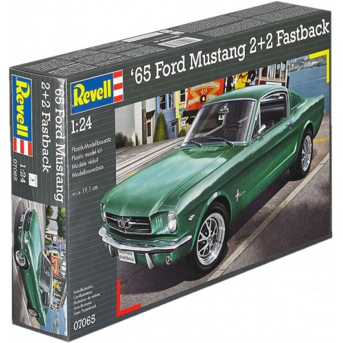 FORD MUSTANG 2+2 FAST BACK (1965) -Escala 1/24- Revell 07065