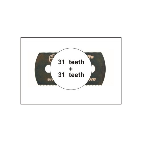 HOJA DE SIERRA SUAVE (31 dientes / 31 dientes) 5 unidades - CMK H1006