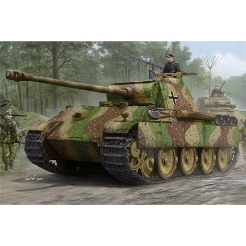 CARRO DE COMBATE Sd.Kfz. 171 Ausf. G PANTHER (Early) -Escala 1/35- Hobby Boss 84551