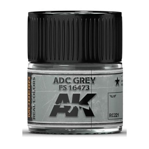 PINTURA REAL COLORS ADC GREY FS16473 (10 ml) - AK Interactive RC221