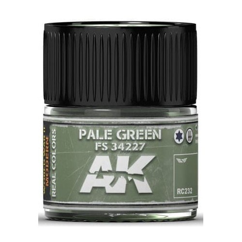PINTURA REAL COLORS PALE GREEN FS34227 (10 ml) - AK Interactive RC232