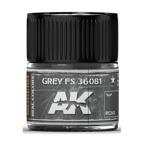 PINTURA REAL COLORS GREY FS36081 (10 ml) - AK Interactive RC243