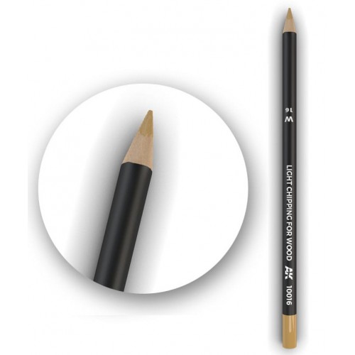 Watercolor pencil: CHIPPING CLARO PARA MADERA - AK Interactive 10016-5
