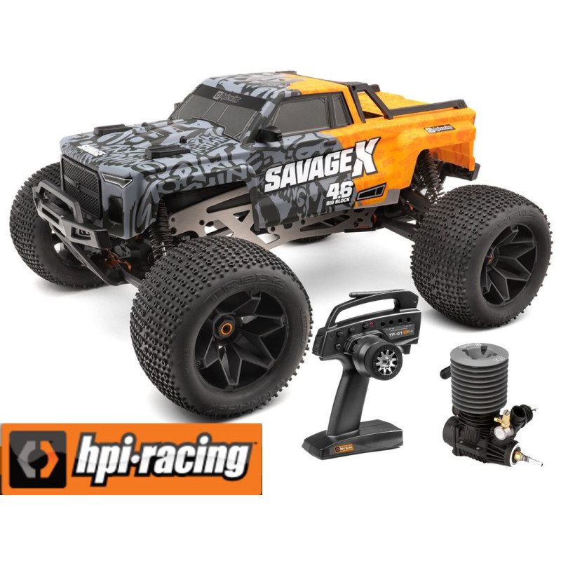 COCHE TRUCK 1/8 SAVAGE X 4.6 GT-6 RTR 2.4GHz HPI160100 COCHE TRUCK 1/8 SAVAGE X 4.6 GT-6 RTR 2.4GHz HPI160100