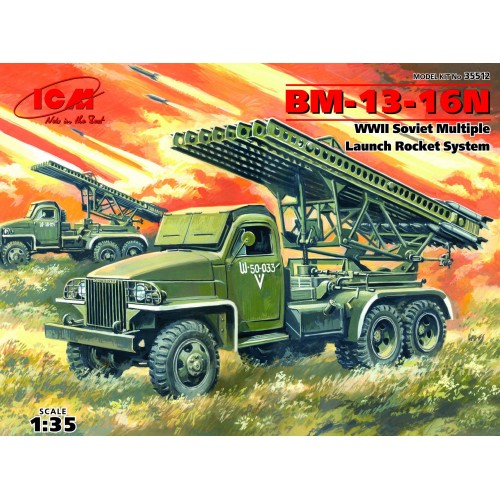 CAMION BM-13-16N KATIUSHA -Escala 1/35- ICM 35512