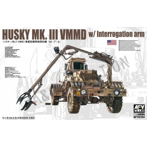 VEHICULO DESMINADOR HUSKY MK.III VMMD & Interrogation Arm -Escala 1/35- AFV Club AF35354