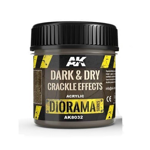 EFECTOS DARK & DRY CRACKLE EFFECTS (100 ml) - AK 8032