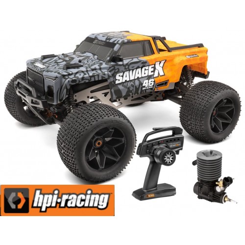 COCHE TRUCK 1/8 SAVAGE X 4.6 GT-6 RTR 2.4GHz HPI160100