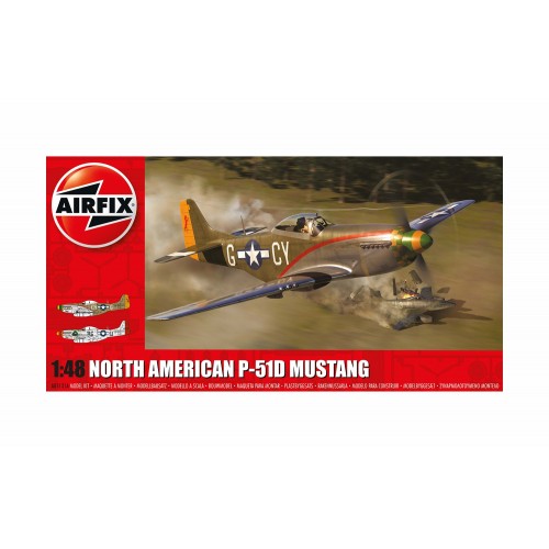 NORTH AMERICAN P-51 D MUSTANG -Escala 1/48- Airfix A05131A