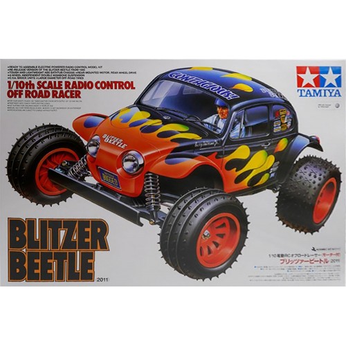 COCHE RC Blitzer Beetle 2WD (2011) 1/10 KIT TAMIYA58502