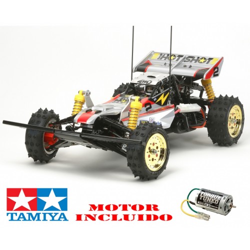 SUPER HOTSHOT 2012 4WD RADIOCONTROL EN KIT - ESCALA 1/10 - TAMIYA 58517