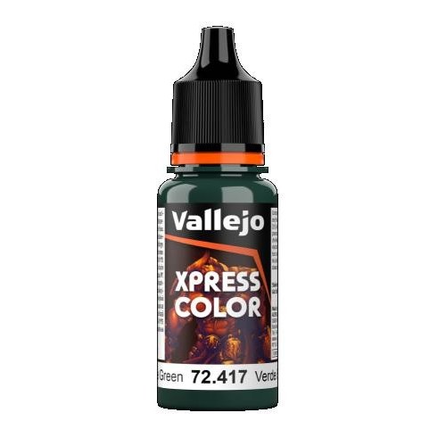 PINTURA Xpress Color VERDE SERPIENTE (18 ml) - Acrylicos Vallejo 72417