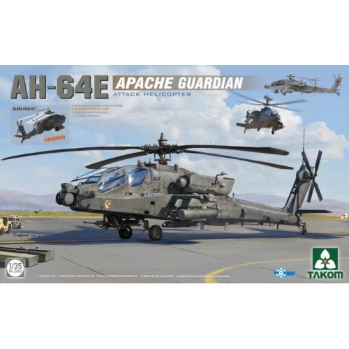 BOEING AH-64 E APACHE GUARDIAN -Escala 1/35- Takom 2602
