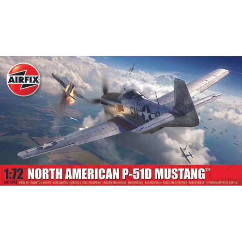 NORTH AMERICAN P-51 D MUSTANG -Escala 1/72- Airfix A01004B