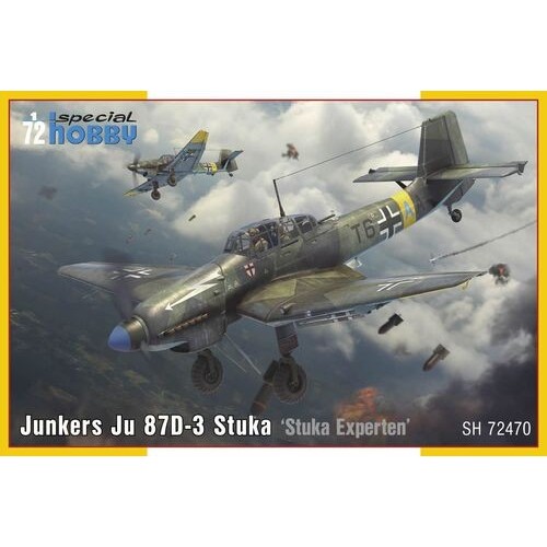JUNKERS JU-87 D-3 STUKA (Experten) -Escala 1/72- Special Hobby SH72470