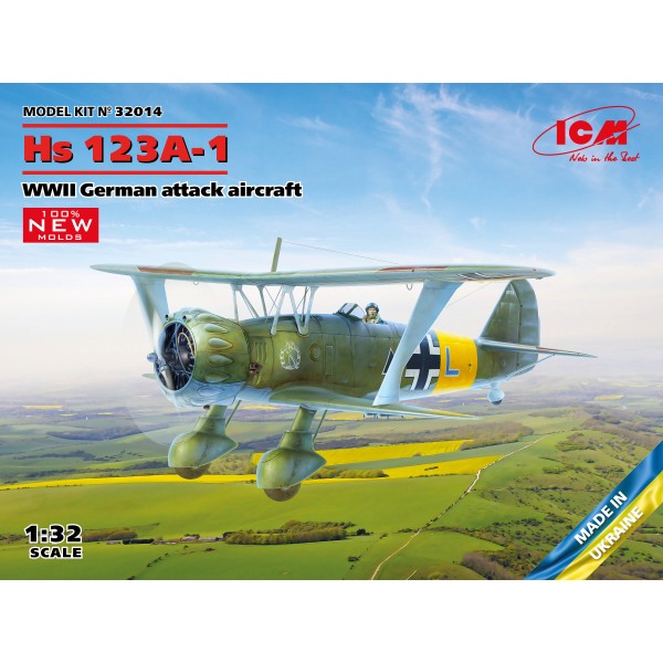 HENSCHEL HS-123 A1 -Escala 1/32- ICM 32014