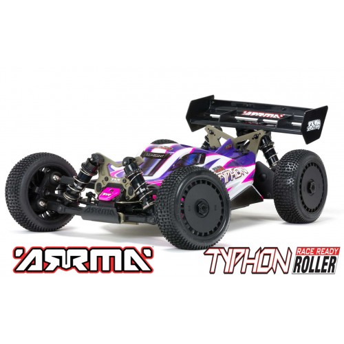 COCHE RC ARRMA Typhon TLR Tuned 1/8TT 4WD Roller ARR