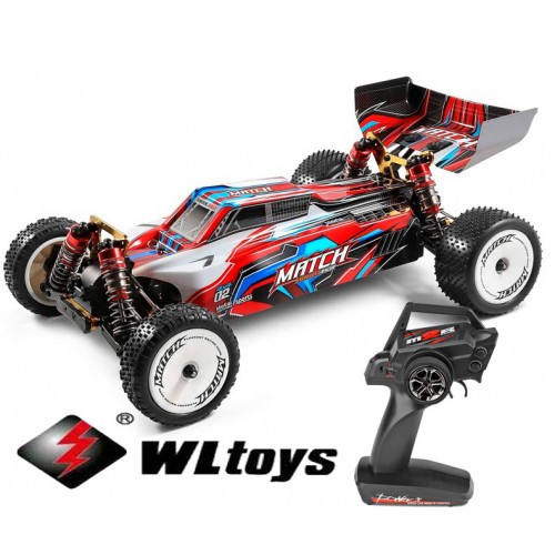 COCHE ELECTRICO RTR 1/10 BUGGY 4WD 2.4 MOTOR 550 WLTOYS WL104001