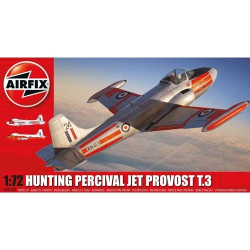 HUNTING PERCIVAL JET PROVOST T.3 -Escala 1/72- Airfix A02103