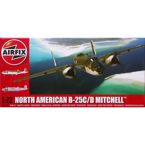 NORTH AMERICAN B-25 C/D MITCHELL -Escala 1/72- Airfix A06015