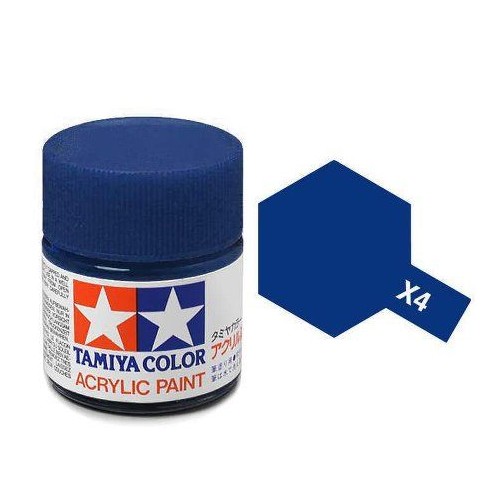 PINTURA ACRILICA AZUL BRILLANTE X-4 (10 ml)