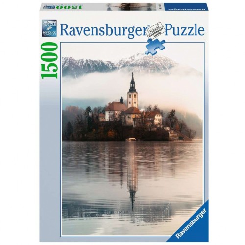 PUZZLE 1500 PZS ISLA DE BLED ESLOVENIAL - RAVENSBURGER 17437 (80 X 60 CMS)