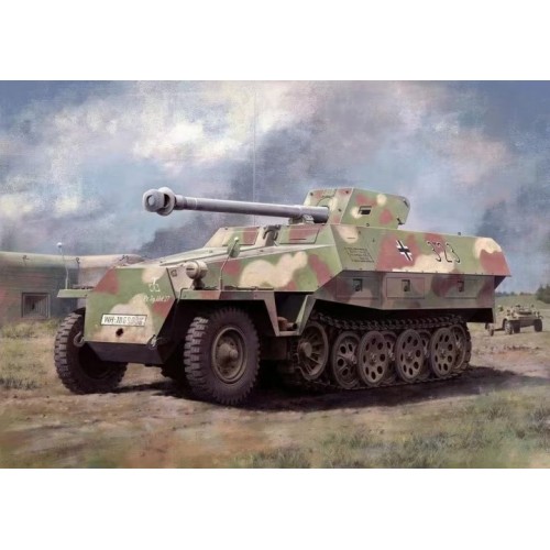 SEMIORUGA Sd.Kfz.251/22 & PAK-40 (75 mm) -Escala 1/35- Dragon Models 6963
