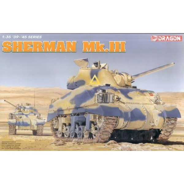 CARRO DE COMBATE M-4 SHERMAN MK-III -Escala 1/35- Dragon Models 6313