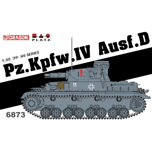 CARRO DE COMBATE Sd.Kfz. 161 Ausf. D PANZER IV -Escala 1/35- Dragon Models 6873