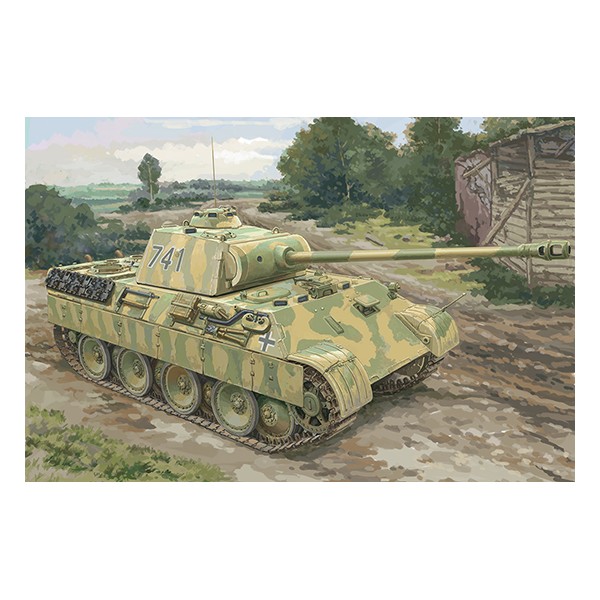 CARRO DE COMBATE Sd.Kfz. 171 Ausf. A PANTHER A -Escala 1/48- HOBBY BOSS 84830