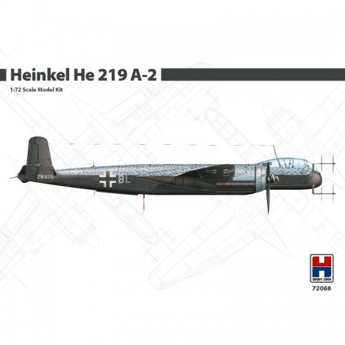 HEINKEL He-219 A-2 -Escala 1/72 - Hobby 2000 72068