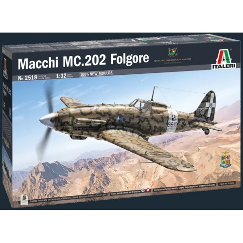 MACCHI MC.202 FOLGORE -Escala 1/32- Italeri 2518