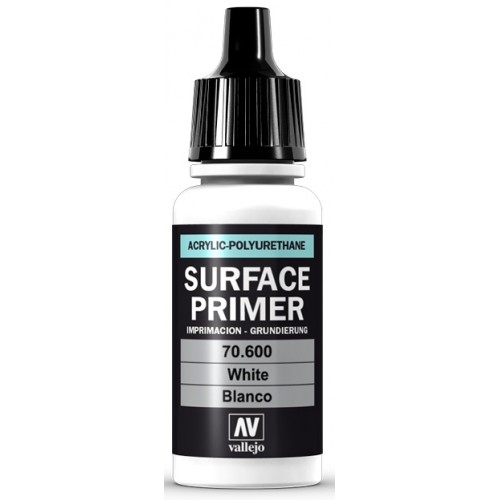 SURFACE PRIMER: BLANCO (17 ml) - Acrylicos Vallejo 70600