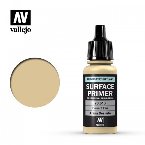 SURFACE PRIMER: CAMUFLAJE DESIERTO (17 ml) - Acrylicos Vallejo 70613