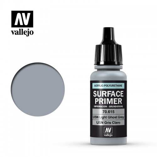 SURFACE PRIMER: GRIS FANTASMA CLARO FS36375 (17 ml) - Acrylicos Vallejo 70615